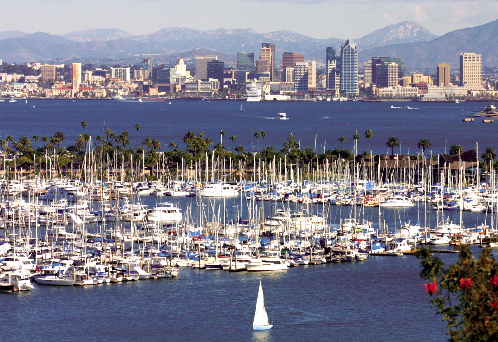 San Diego Harbor at California